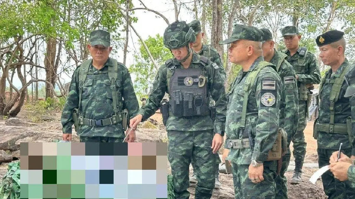 แม่ทัพภาค 2 ตรวจชายแดนไทย-กัมพูชา ย้ำกำลังพลคือหัวใจ