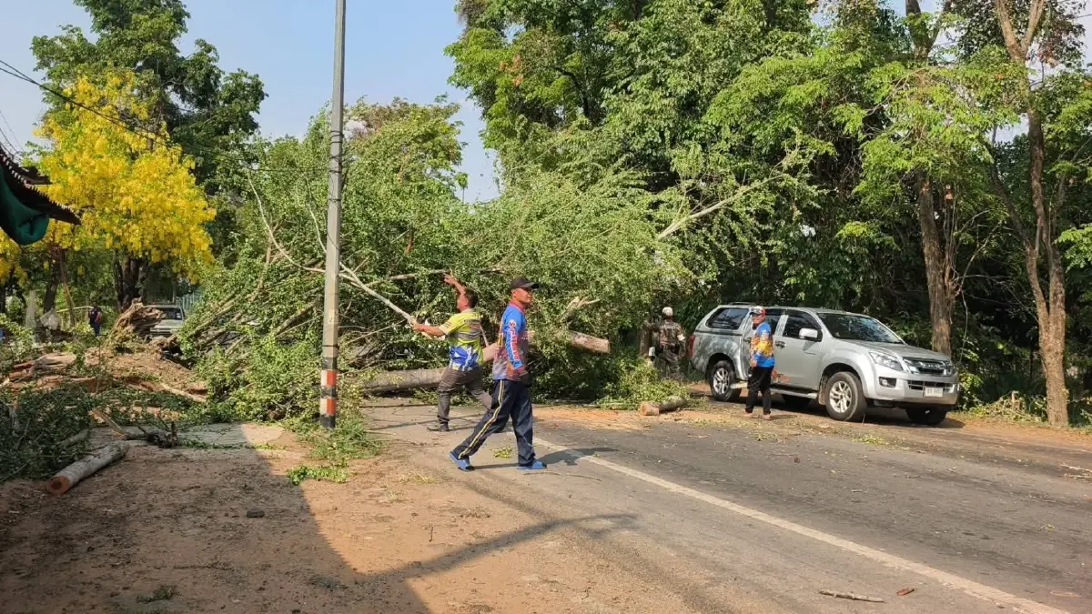 พายุฤดูร้อนถล่มโคราชพังยับ โดมทรุด บ้านพัง น้ำท่วม จับตาฝนตกอีก