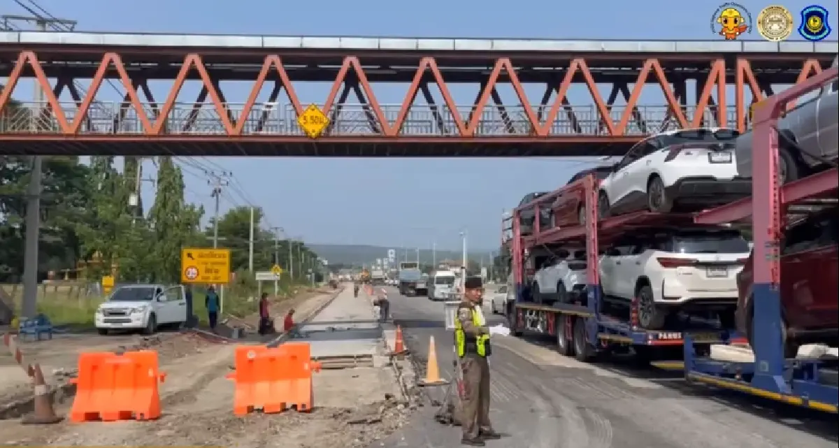 เลี่ยงด่วน ถนนมิตรภาพ ขาเข้า กทม. ปิดเบี่ยงจราจร กม.93 รถติดแล้ว