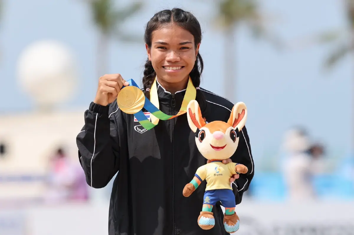 ผลกรีฑาสด บิว ภูริพล-จิราพัชร คว้าเหรียญทอง เอเชียนบีช เกมส์ 2026