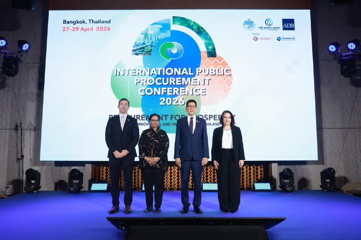 ไทยเป็นเจ้าภาพจัดงาน IPPC 2026 ผนึกเอเชียแปซิฟิก ดันจัดซื้อรัฐขับเศรษฐกิจใหม่