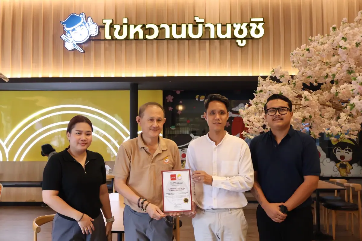 'ไข่หวานบ้านซูชิ ปรับกลยุทธ์ ใช้ไข่เคจฟรี ประกาศเปลี่ยนทุกเมนู 2030