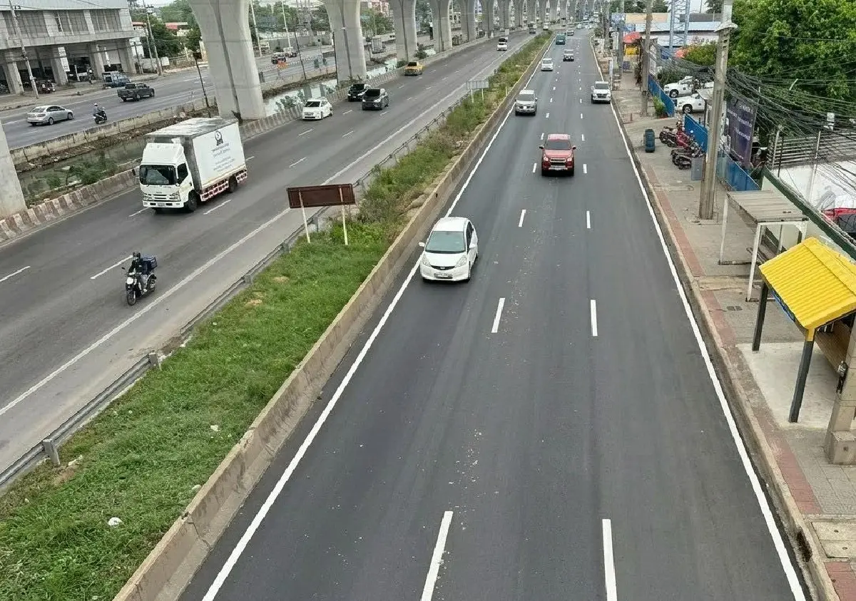 ถนนพระราม 2 หยุดสร้างแล้ว ให้ประชาชนเดินทาง ปลอดภัย ช่วงสงกรานต์