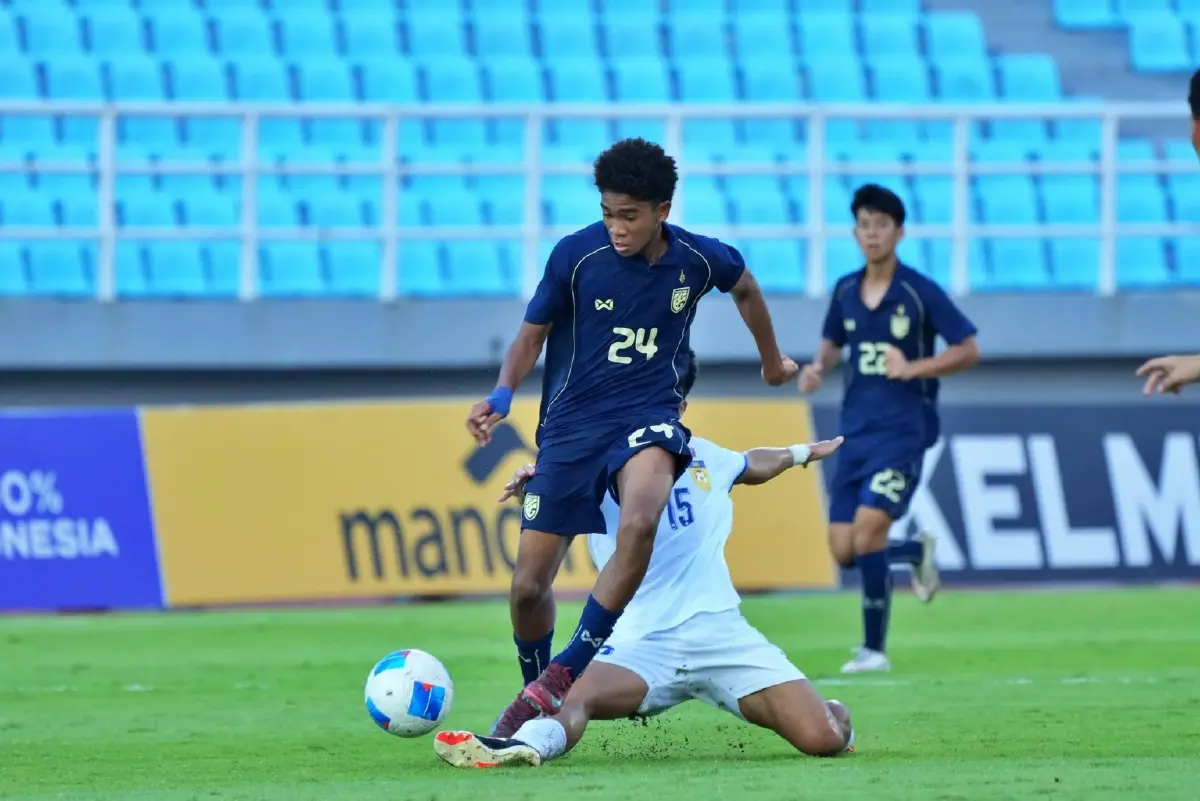 ผลบอล ทีมชาติไทย U16 พ่าย สปป.ลาว 2-3 จบรอบแบ่งกลุ่ม ชิงแชมป์อาเซียน 2026
