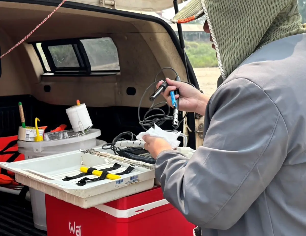 ลุยตรวจน้ำโขง เชียงคาน หลังพบปลาแข้ป่วยตุ่มพองสยอง หวั่นสารพิษ