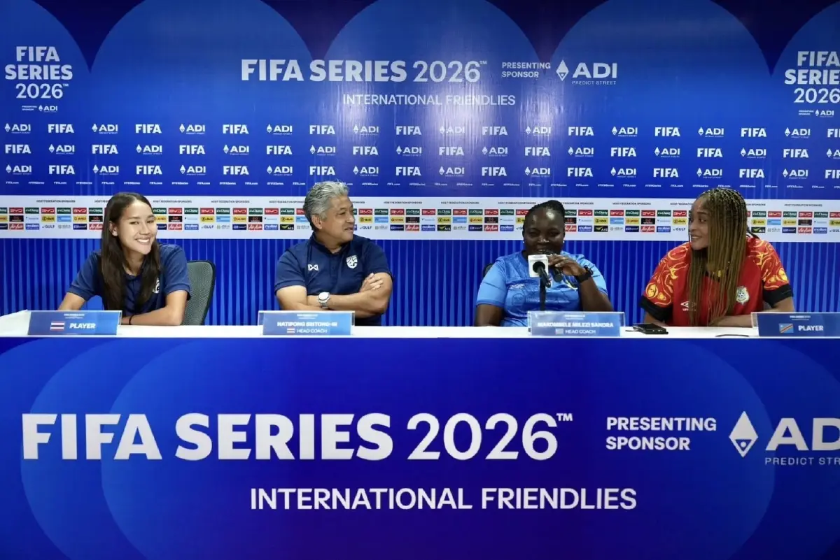 ดูบอลสด ฟุตบอลหญิง ทีมชาติไทย พบ ดีอาร์ คองโก FIFA Series 2026 รอบชิง