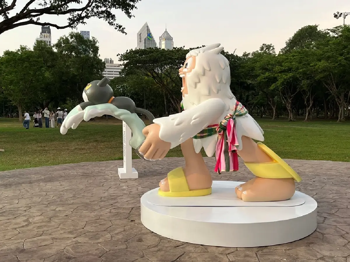 Crybaby นำทีมก๊วนอาร์ตทอยไทยแปลงร่างรับประเพณีไทย สงกรานต์ 2569