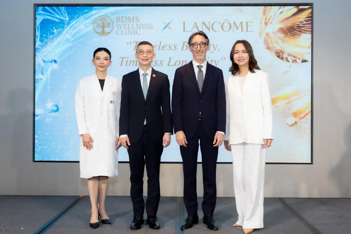 BDMS Wellness ผนึก Lancôme ปักธงบิวตี้ไทยสู่ Wellness Economy