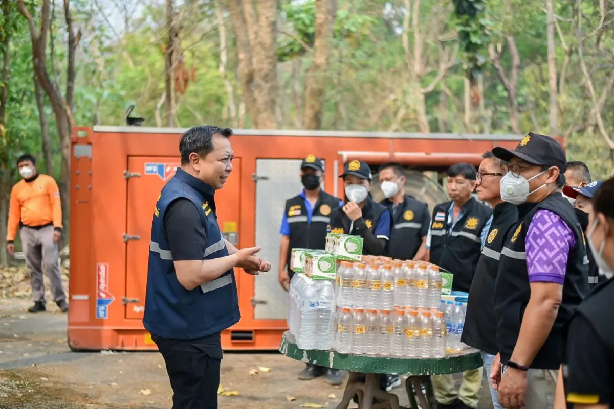 ปภ. ลุยสร้าง 'ป่าเปียก' สกัดไฟป่าเชิงรุก ลดฝุ่น PM2.5 ภาคเหนือ