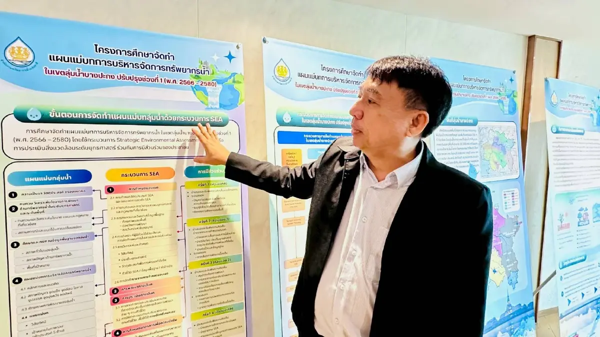 พลิกโฉมบางปะกง ใช้ SEA วางแม่บทน้ำสมดุล ตอบโจทย์ตรงจุด