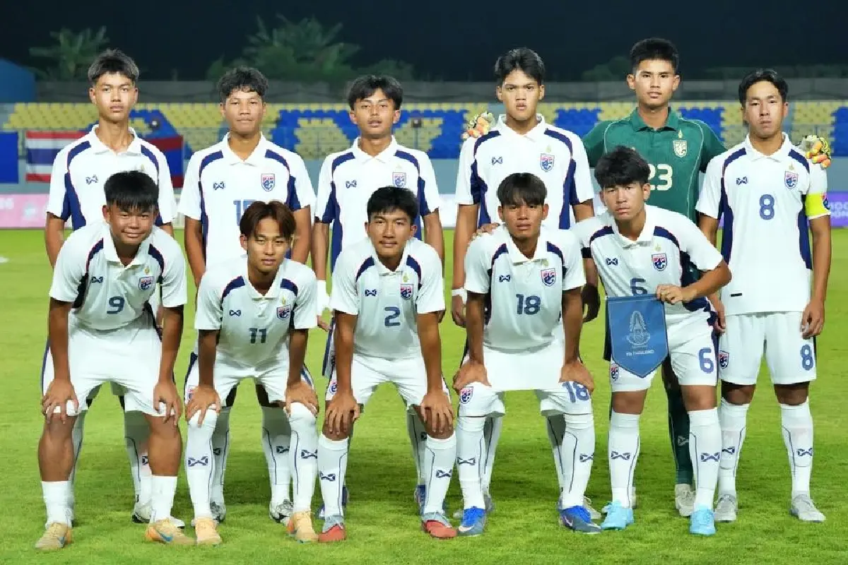 ผลบอลวันนี้ ทีมชาติไทย U16 พ่าย เมียนมา 0-1 ศึกชิงแชมป์อาเซียน 2026 นัดที่สอง
