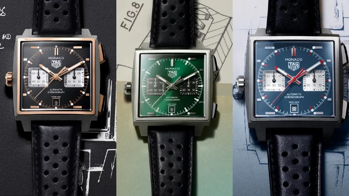 TAG Heuer ปล่อยนาฬิกาคอลเลคชัน Monaco 2 รุ่นพิเศษ