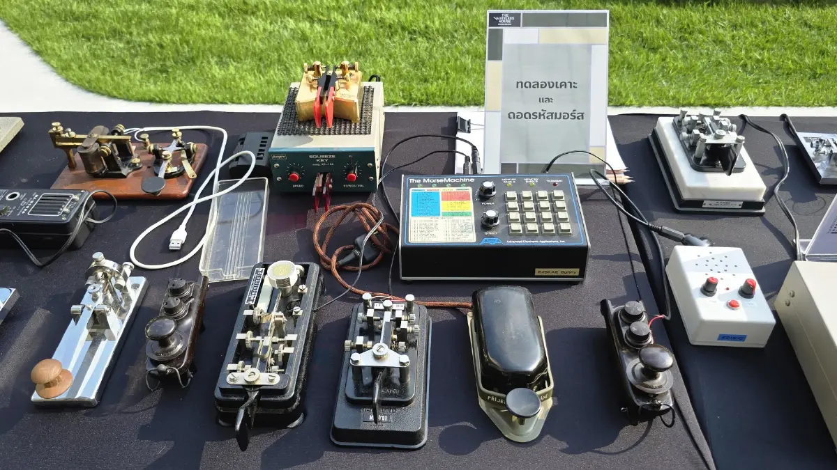 ย้อนอดีต 'สื่อสารไทย' ไปกับ 'โทรเลข วิทยุ โทรทัศน์' และ 'The Wireless House'