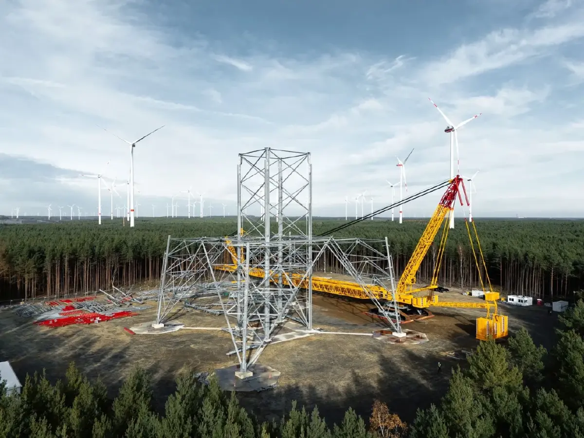 ‘เยอรมนี’ สร้าง ‘กังหันลมสูงสุดในโลก’ สูง 364 เมตร ลมแรงผลิตไฟฟ้าได้ต่อเนื่อง