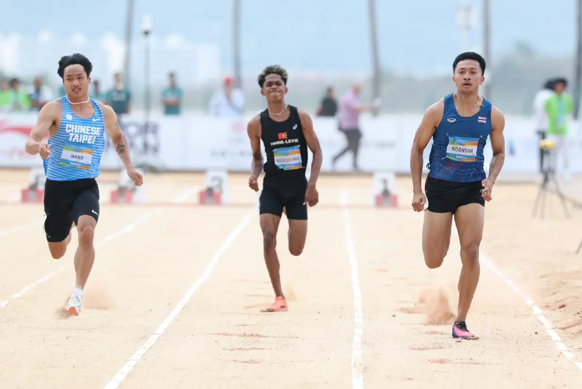 ดูกรีฑาสด บิว ภูริพล วิ่ง 60 เมตร รอบชิงชนะเลิศ เอเชียนบีช เกมส์ 2026