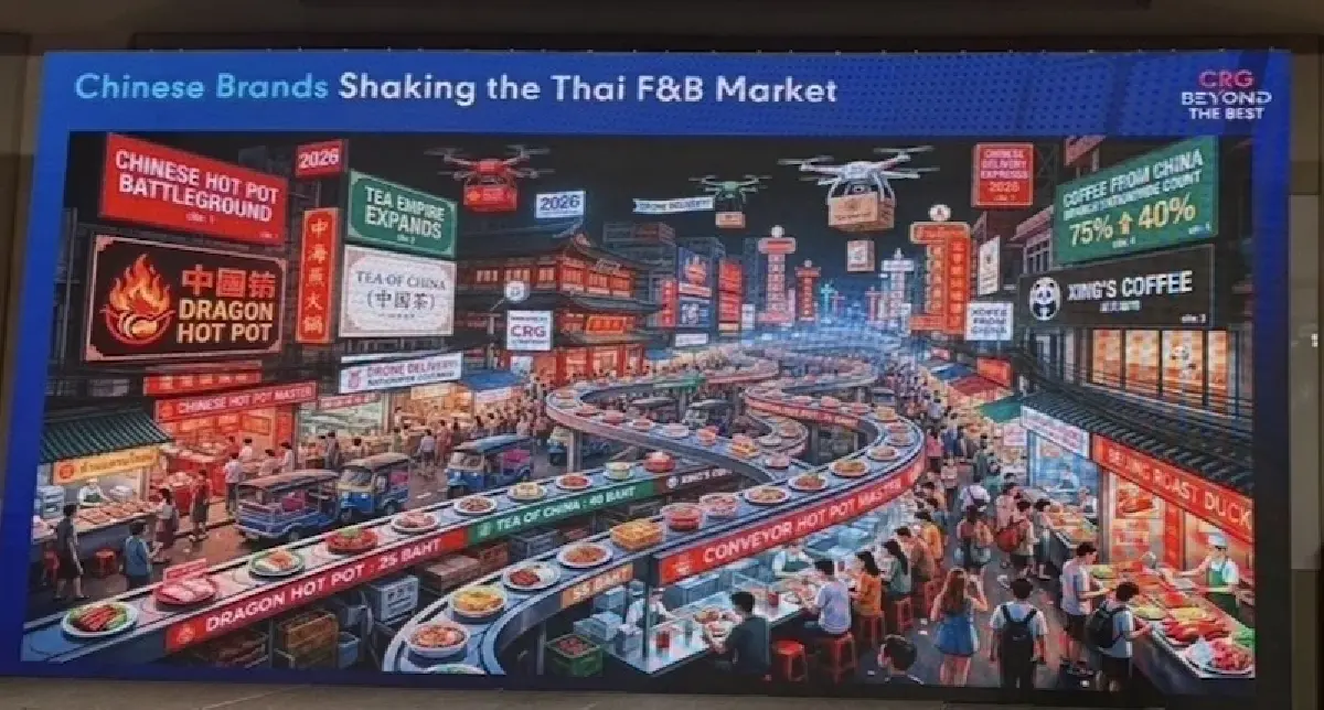 ต้นทุนพุ่งกระทบร้านอาหาร  ‘ซีอาร์จี’เคลื่อนธุรกิจโตฝ่าบริบทโลกไม่แน่นอน