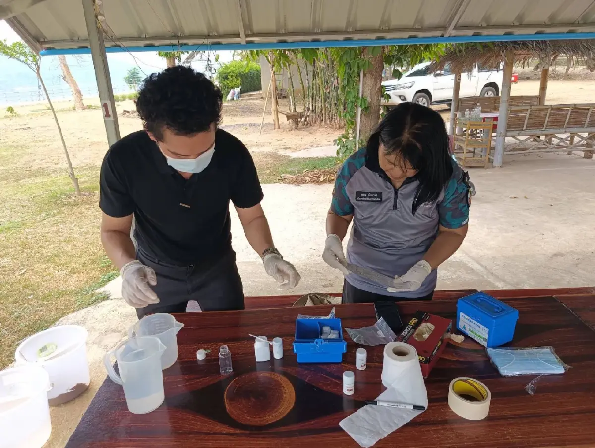 ลุยตรวจน้ำโขง เชียงคาน หลังพบปลาแข้ป่วยตุ่มพองสยอง หวั่นสารพิษ