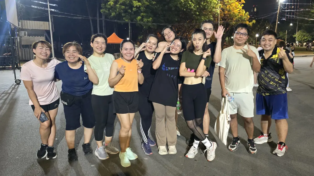 ‘แอโรบิค’ ที่ ‘สวนลุมพินี’ อยาก ‘สุขภาพดี’ ต้องมาเช็คอิน!