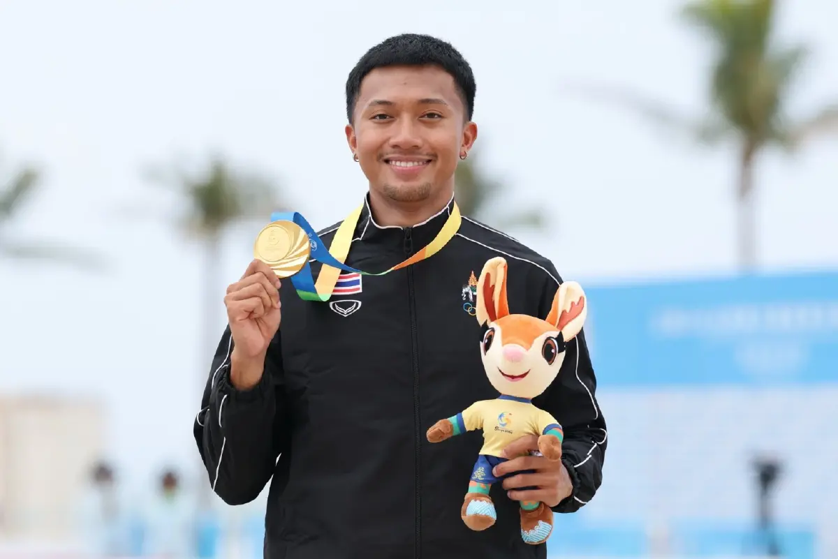 ผลกรีฑาสด บิว ภูริพล-จิราพัชร คว้าเหรียญทอง เอเชียนบีช เกมส์ 2026