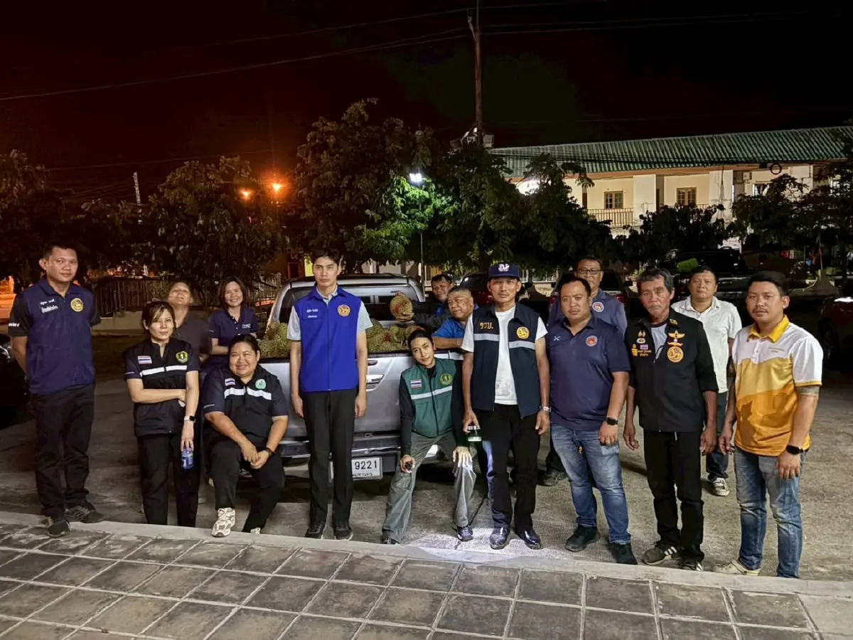 เข้มสกัดทุเรียนอ่อน ระยองตรวจสอบรถบรรทุกต้องสงสัย