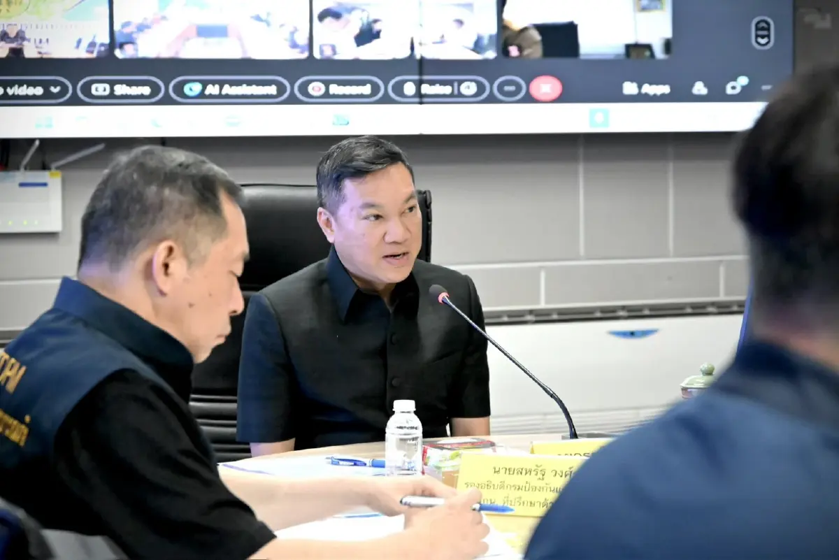 ปลัด มท.ไปเชียงใหม่ถก 17 ผู้ว่าฯเหนือ แก้ฝุ่นพิษ เตือนสวมแมสก์