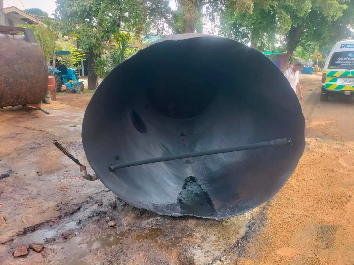 ด่วน! ถังน้ำมันระเบิด กลางหมู่บ้าน ขณะช่างเชื่อมถัง ที่สระแก้ว