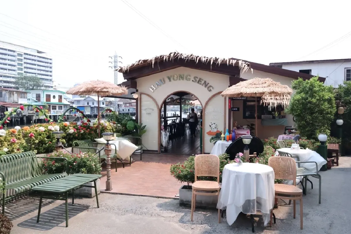 ‘เฮ้าย่งเซ้ง’ คาเฟ่ในโรงงานซีอิ๊ว 120 ปี ริมคลองบางหลวง