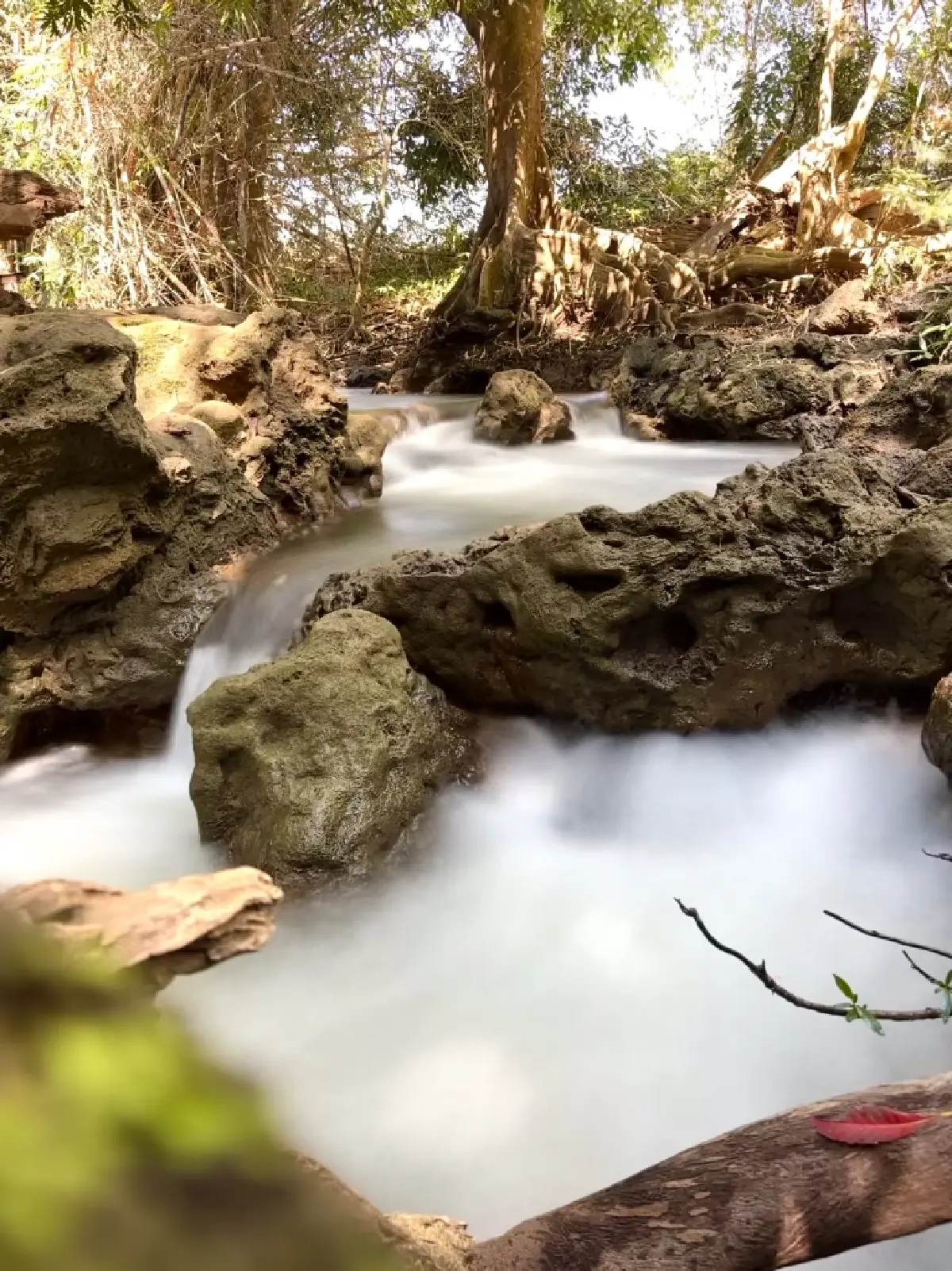 หน้าร้อน ปักหมุดเที่ยวเลย 'น้ำตกท่าสวรรค์' อ.นาด้วง น้ำใสไหลเย็น