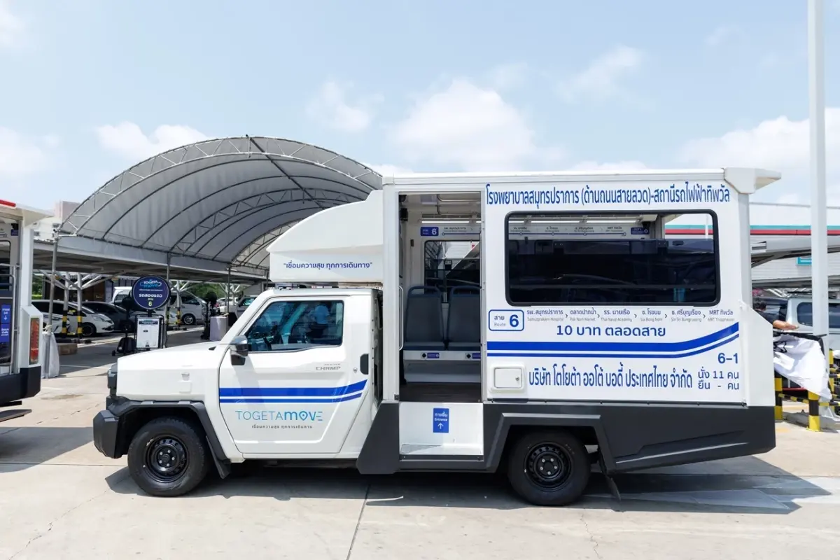 แนวคิดใหม่ รถสองแถว เพิ่มความสะดวก ปลอดภัย โตโยต้า นำร่อง