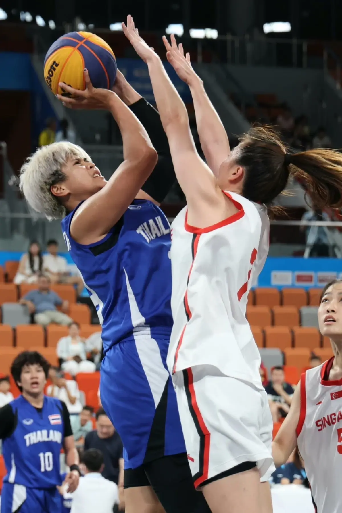 LIVE สด 'ไทย พบ จีน' ถ่ายทอดสด บาสเกตบอล 3x3 หญิง เอเชียนบีช เกมส์ 2026