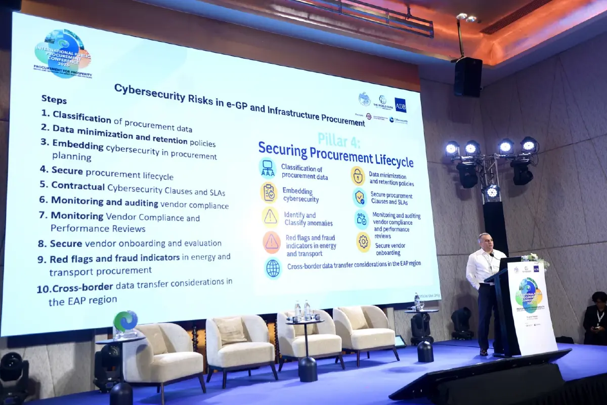 World Bank เสนอ 7 เสาหลัก รับมือความเสี่ยงไซเบอร์ในระบบจัดซื้อจัดจ้างภาครัฐ