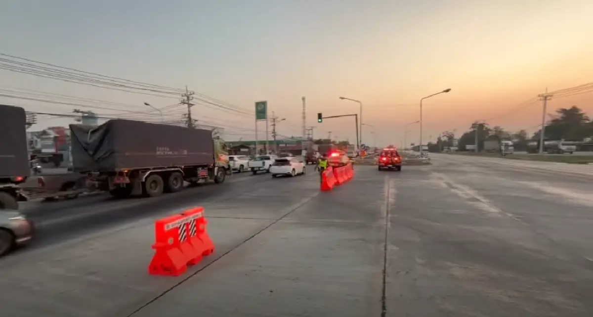 เช็กเส้นทางกลับบ้านสงกรานต์ 69 รถติดมาก ถนนมิตรภาพ มอเตอร์เวย์ M6