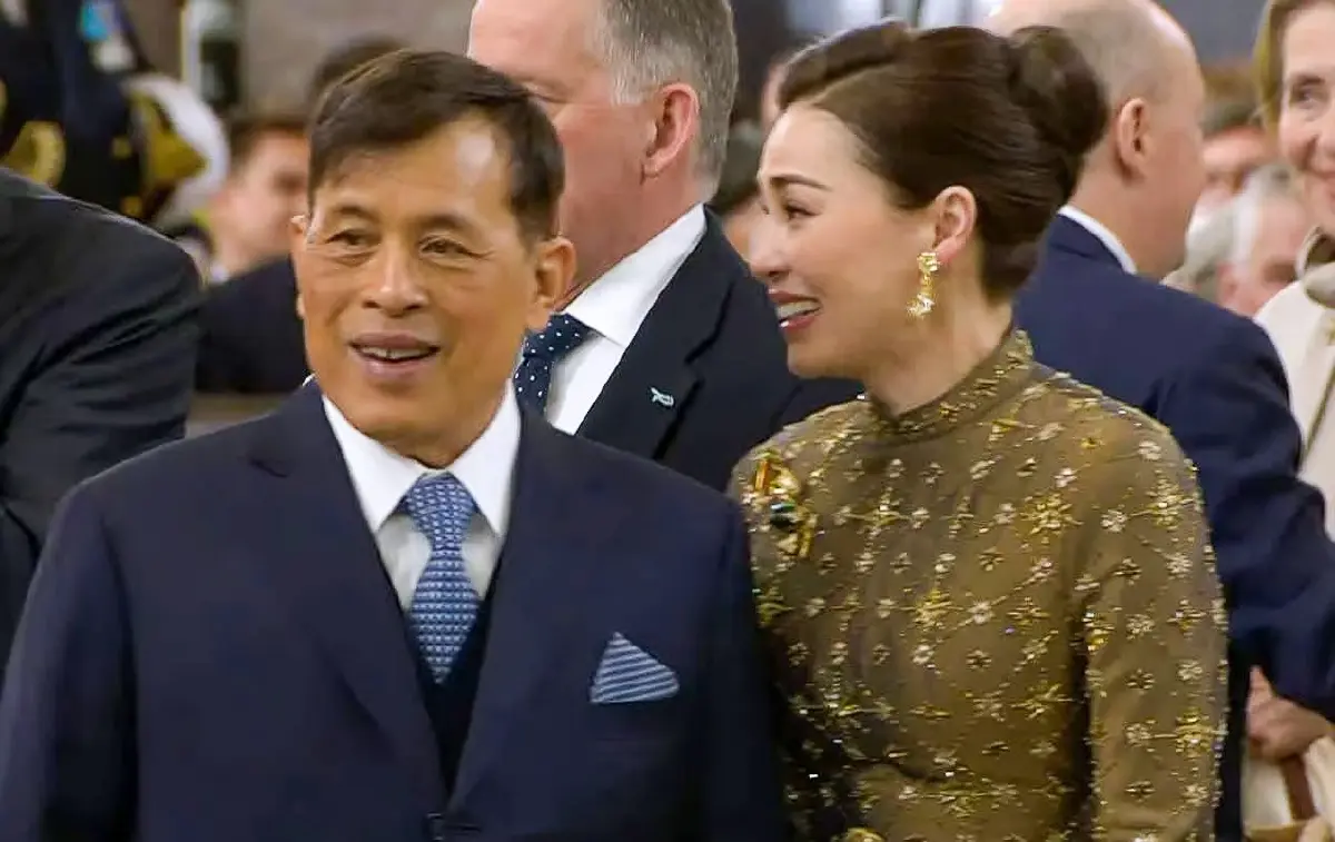 ‘ในหลวง-พระราชินี’ ทรงร่วมพิธีสรรเสริญ ขอบคุณพระเจ้า วันคล้ายวันพระราชสมภพ กษัตริย์สวีเดน