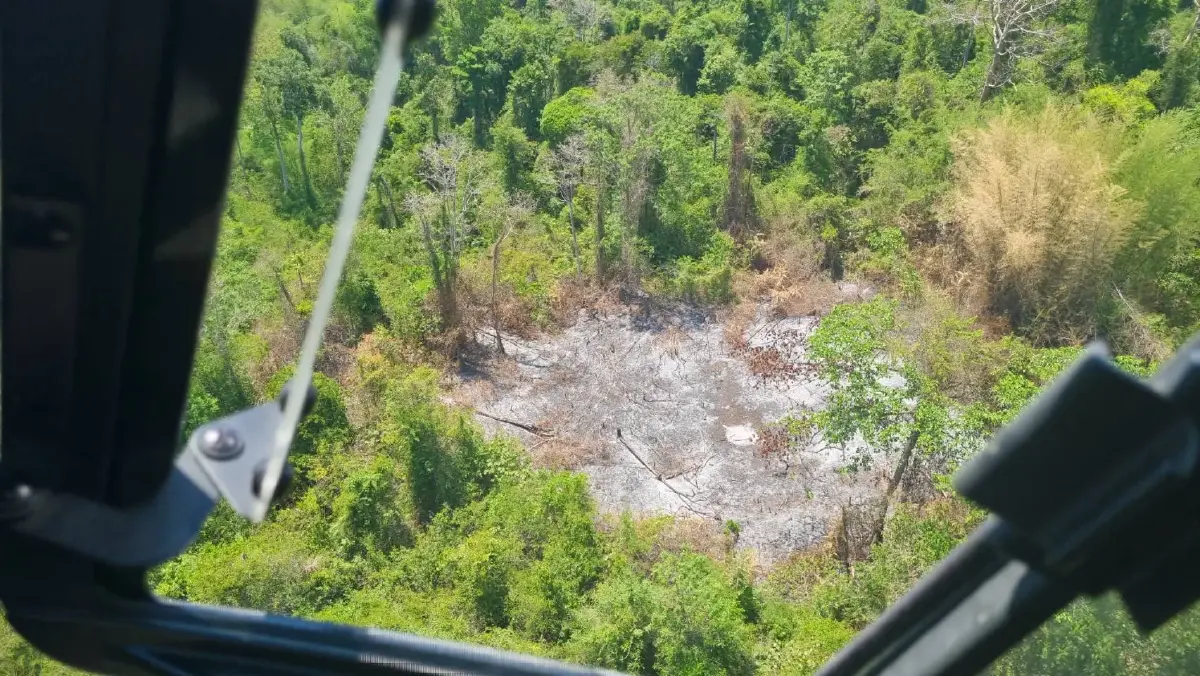 วอด 1,700 ไร่! ไฟป่าแก่งกระจานลามหนัก พบขบวนการลอบรุกป่ามรดกโลก