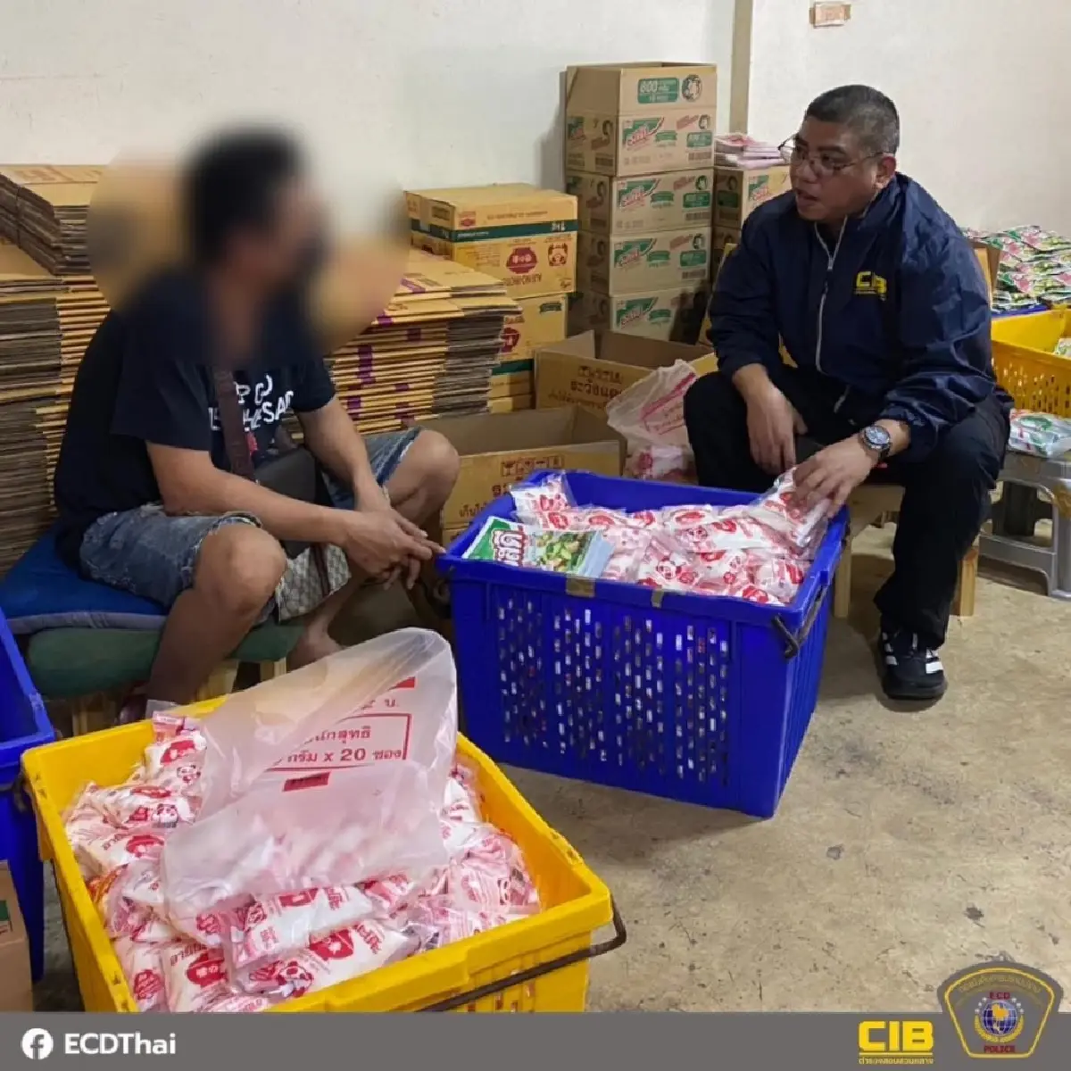 จับ 7 ล้างบางขบวนการของปลอม ผงชูรส รสดี ข้ามจังหวัด ยึดของกลางอื้อ