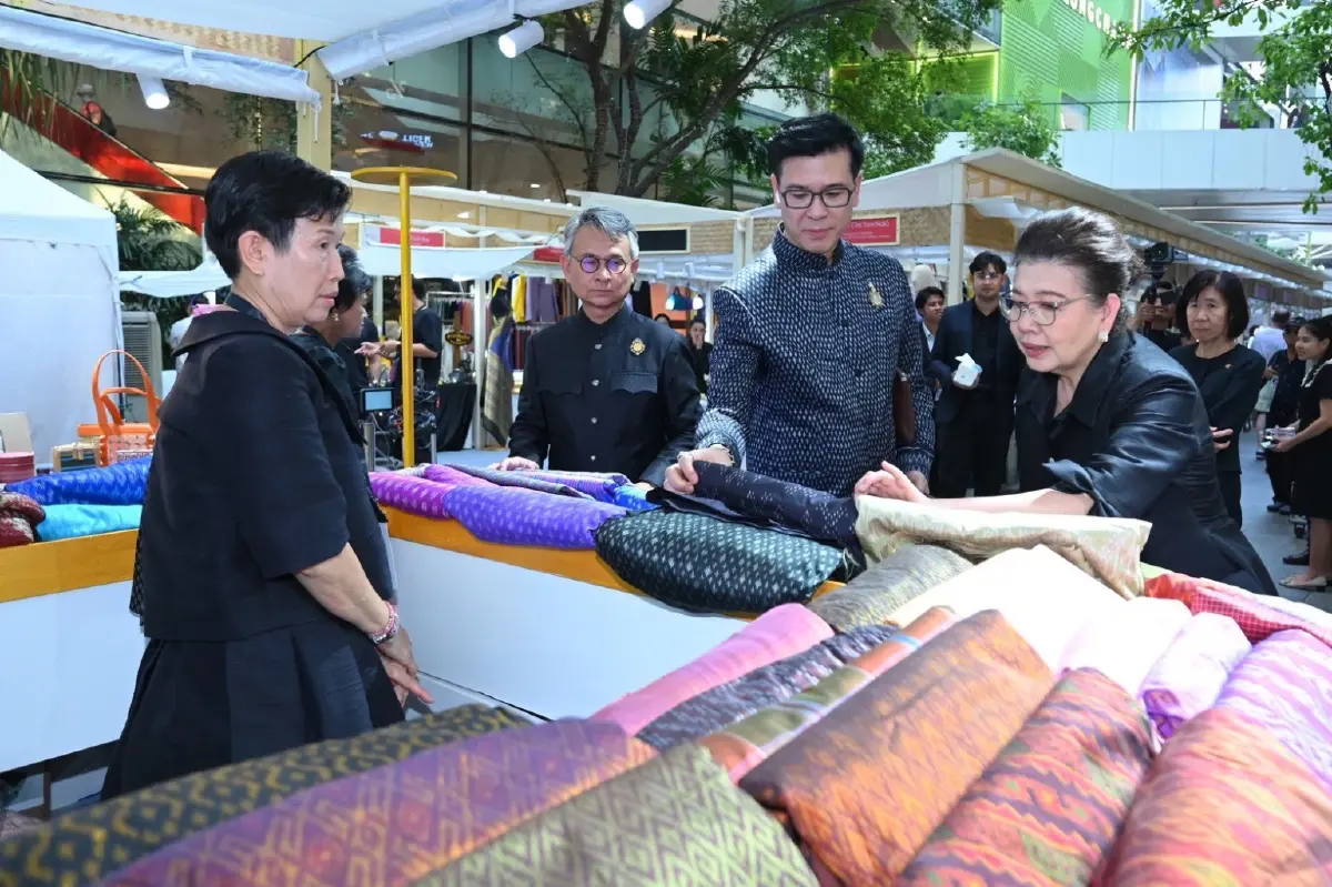 MOC หนุน SACIT ลุยขยายตลาดหัตถศิลป์ไทย ดันรายได้กลับสู่ชุมชน