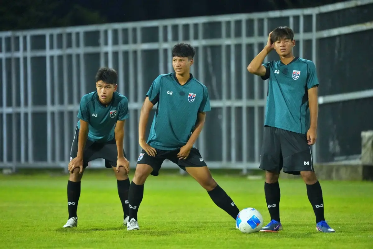 LIVE ถ่ายทอดสดฟุตบอลชาย U17 ไทย พบ เมียนมา ดูบอลสด ชิงแชมป์อาเซียน 2026