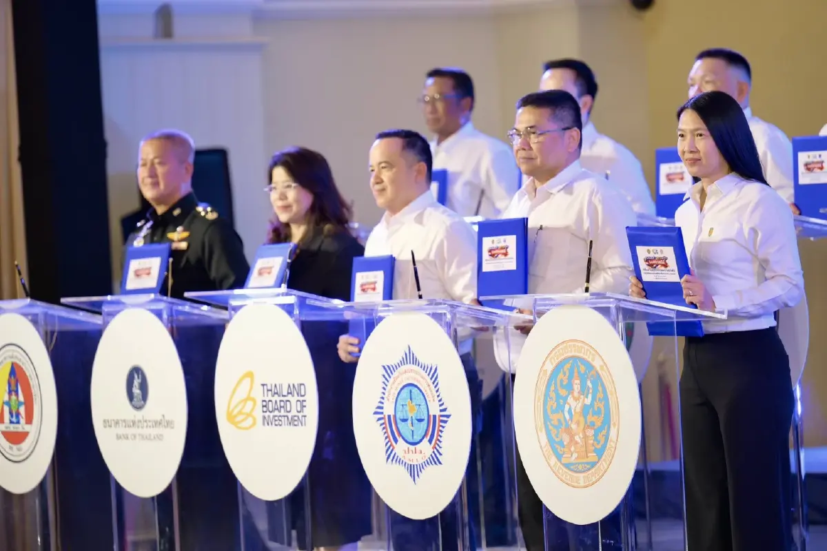 รัฐบาลผนึกเครือข่ายภาครัฐ-เอกชน ลงนาม MOU 23 หน่วยงาน ปราบนอมินี - ทุนเทา