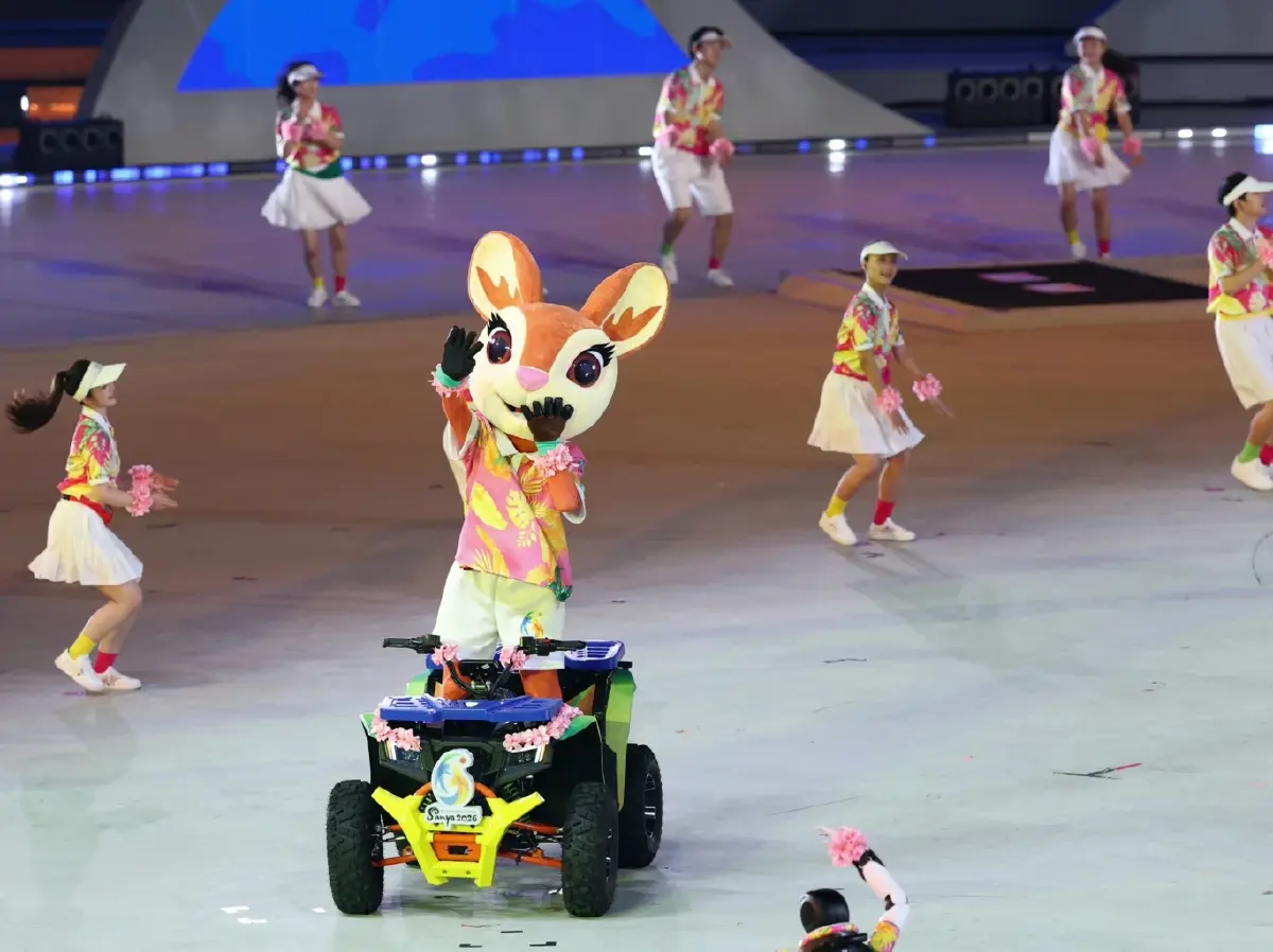 เปิดฉากแล้ว เอเชียนบีชเกมส์ ครั้งที่ 6 'โจเซฟ-หยก' ถือธงชาติไทยนำขบวนพาเหรดทัพไทย