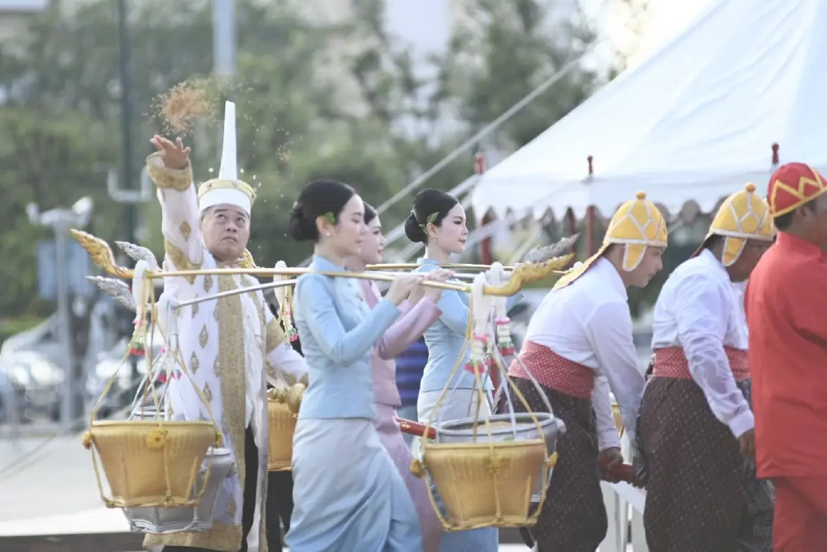 กระทรวงเกษตรฯ ซ้อมใหญ่ครั้งที่ 1 พระราชพิธีพืชมงคลฯ ปี 2569 ณ สนามหลวง