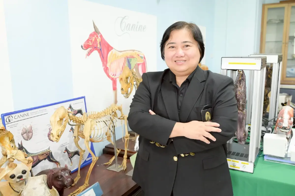 สัตวแพทย์ จุฬาฯ คว้า 5 รางวัลระดับโลก นวัตกรรมหุ่นกล้ามเนื้อสุนัขโต้ตอบได้