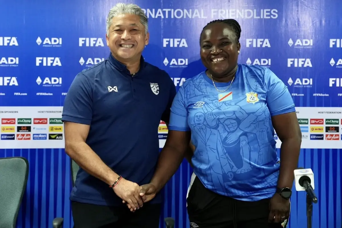 ดูบอลสด ฟุตบอลหญิง ทีมชาติไทย พบ ดีอาร์ คองโก FIFA Series 2026 รอบชิง