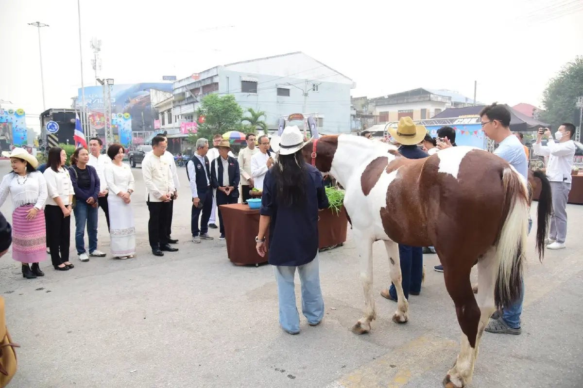 เรียกขวัญม้า รำลึกวันปีใหม่สยาม อุทิศกุศลผู้สร้างทางรถไฟ
