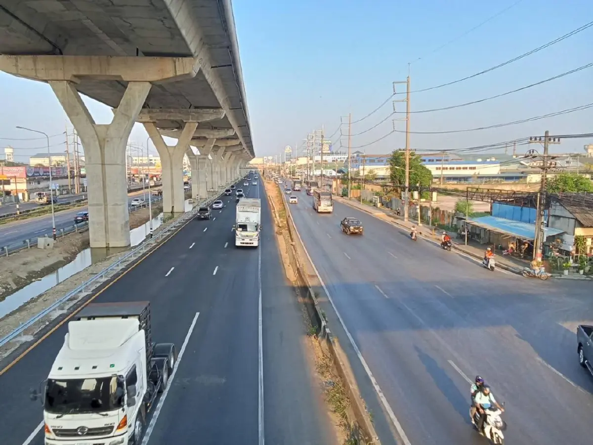 ถนนพระราม 2 หยุดสร้างแล้ว ให้ประชาชนเดินทาง ปลอดภัย ช่วงสงกรานต์