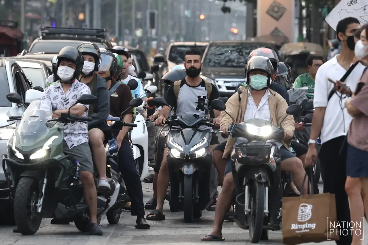 ฝุ่นเชียงใหม่ ติดอันดับ 1 โลก PM2.5 ระดับสีม่วง ปชช.อยู่อย่างลำบาก