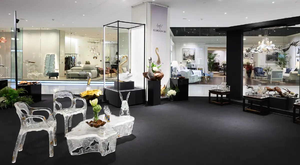 'LAdV x GORDON GU' เมื่อธรรมชาติหลอมรวมกับ 'กลาเซียร์คริสตัล'