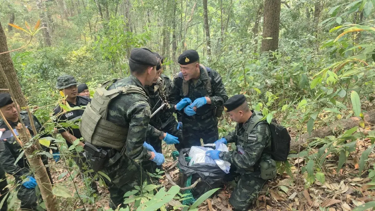 กองกำลังผาเมือง ปะทะเดือดเชียงราย! ยึดยาบ้า 1.7 ล้านเม็ด-ไอซ์ 20 กก.