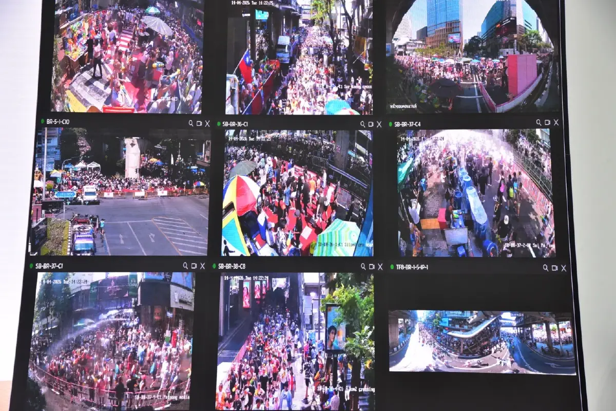 สงกรานต์ 69 สีลม คนเล่นน้ำหนาแน่น ทะลุ 1.6 แสน! ย้ำคืนนี้ปิดจบ 2 ทุ่ม