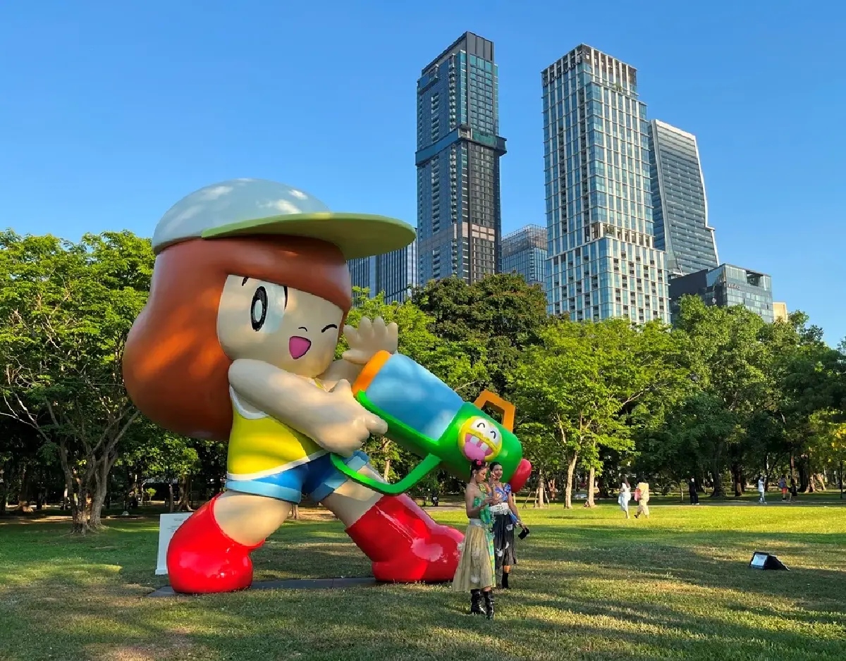 Crybaby นำทีมก๊วนอาร์ตทอยไทยแปลงร่างรับประเพณีไทย สงกรานต์ 2569