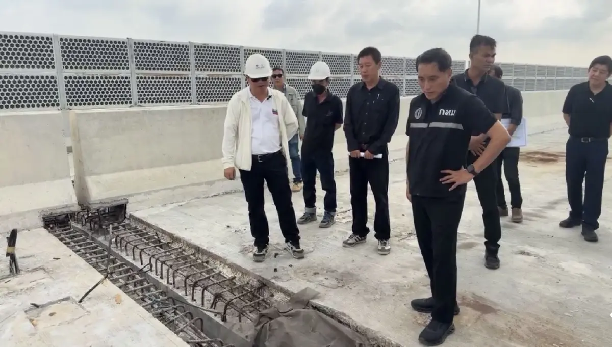 ใกล้แล้วเสร็จ! สะพานยกระดับ 'อ่อนนุช-ลาดกระบัง' คืบหน้า 90% เตรียมเปิดใช้ พ.ค.นี้